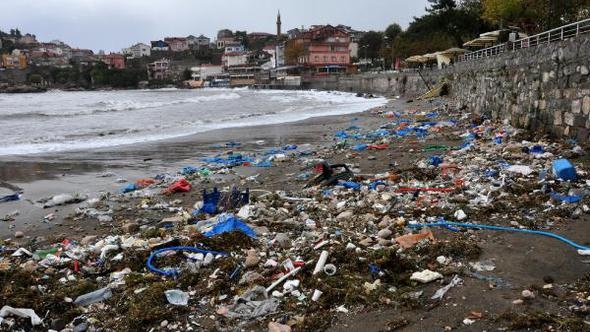 Amasra'da 'Çöp Liman' Tepkisi