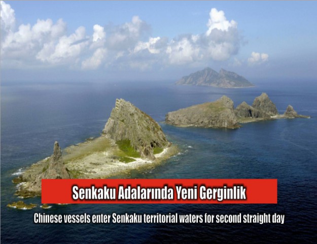 Senkaku Adalarında Yeni Gerginlik