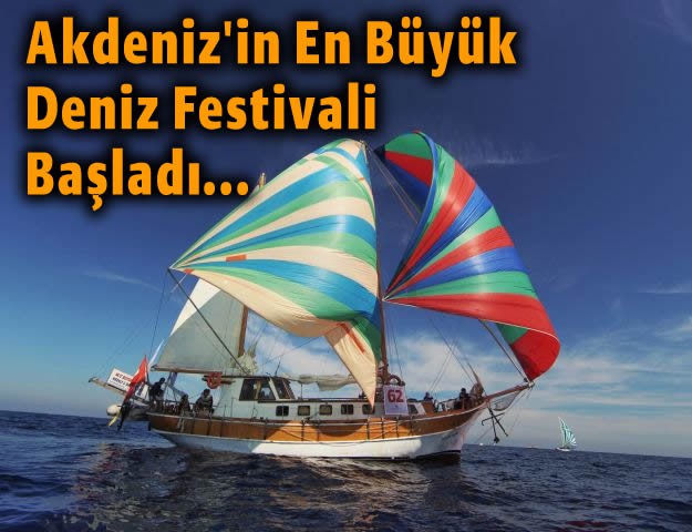 Akdeniz'in En Büyük Deniz Festivali Başladı