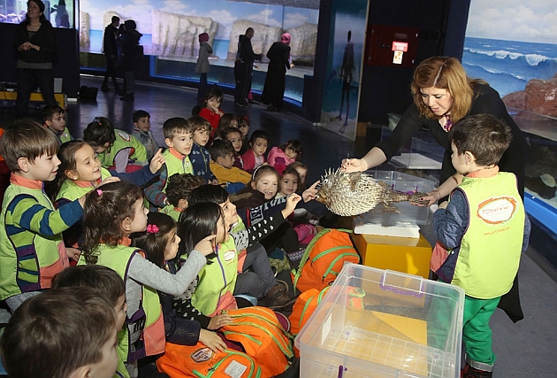 Sualtı Dünyası'nı atölyelerle keşfettiler