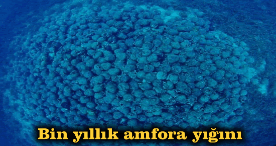 Bin yıllık amfora yığını büyülüyor