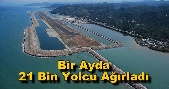 Bir Ayda 21 Bin Yolcu Ağırladı