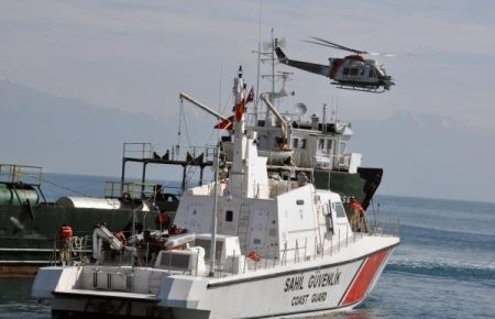 Botaş Deniz Terminali'nde Gemi Kurtarma Tatbikatı