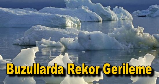 Buzullarda rekor gerileme