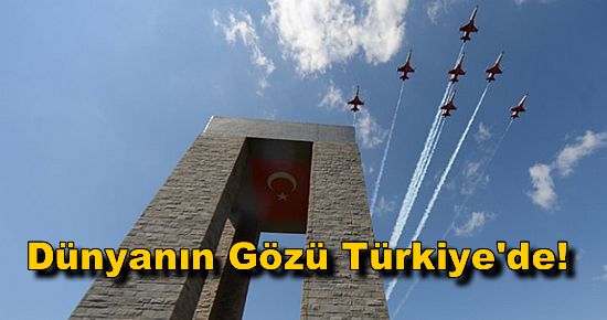 Çanakkale'de 100. Yıl Törenleri