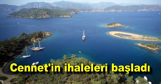 Cennet'in ihaleleri başladı