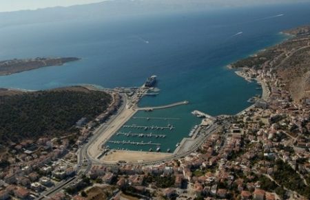 Çeşme Limanı'nda Tatbikat Provası