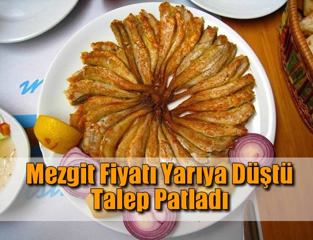 Mezgit Fiyatı Yarıya Düştü, Talep Patladı