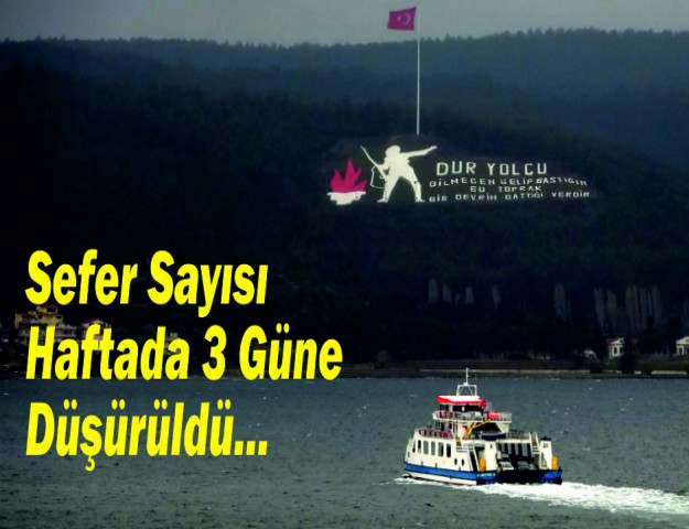 Sefer Sayısı Haftada 3 Güne Düşürüldü...