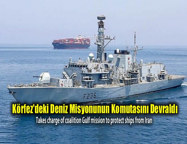 Körfez'deki Deniz Misyonunun Komutasını Devraldı