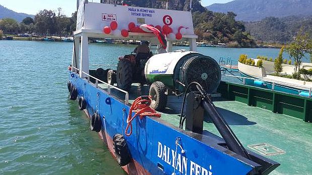 Dalyan'da Feribot Seferleri Başladı