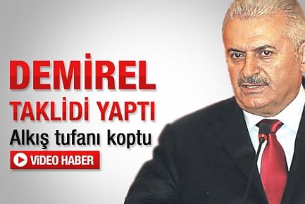 Demirel taklidi yaptı alkış fırtınası koptu