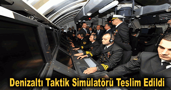 Denizaltı Taktik Simülatörü Teslim Edildi