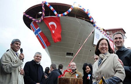 Denizci Norveç, destek gemisini Türkiye?ye yaptırdı