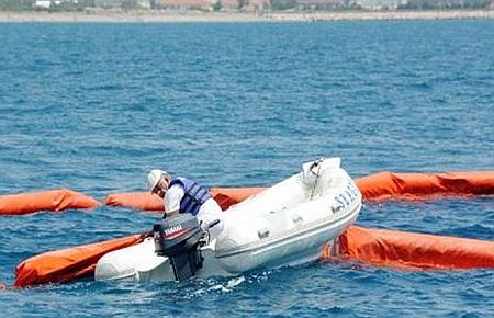 Dünya Çevre Gününde Denizde Kirlilik Tatbikatı