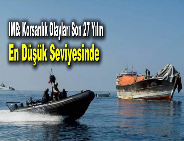 IMB: Korsanlık Olayları Son 27 Yılın En Düşük Seviyesinde