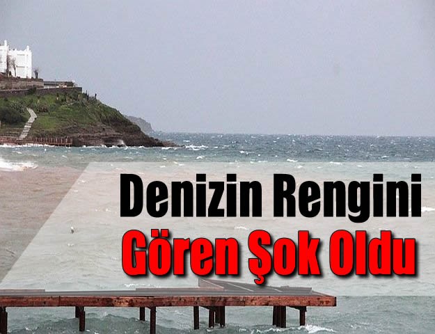 Denizin Rengini Gören Şok Oldu