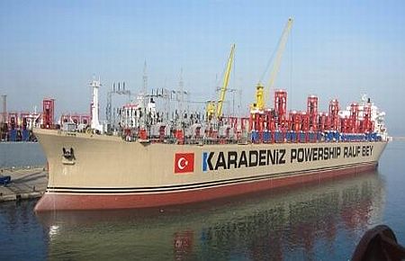 Enerji gemisi için Karadeniz Holding?e 315 milyon dolar