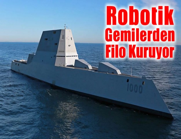 Robotik Gemilerden Filo Kuruyor