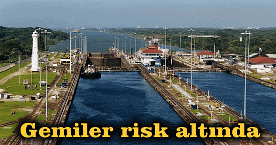 Gemiler yeni kanalda risk altında