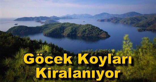 Göcek Koyları Kiralanıyor