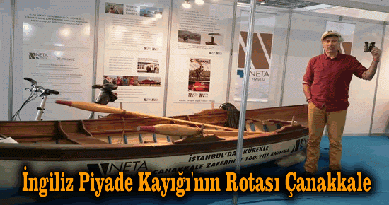 İngiliz Piyade Kayığı'nın Rotası Çanakkale