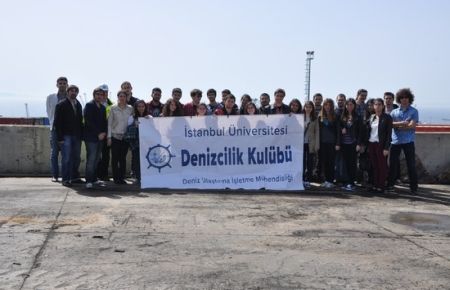 İÜ Denizcilik Kulübü'nden Liman Gezisi