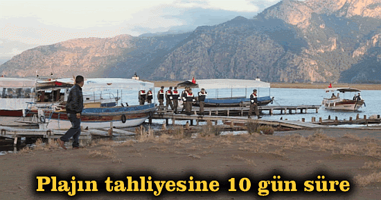 İztuzu Plajı' nın tahliyesine 10 gün süre