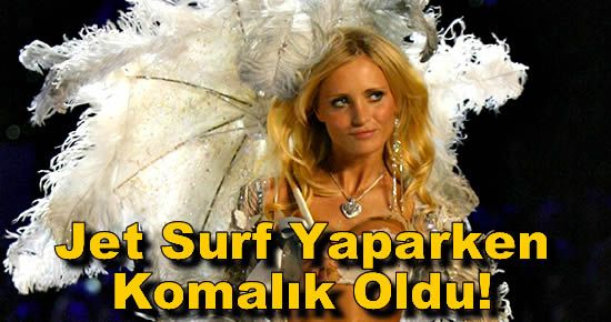 Jet Surf Yaparken Komalık Oldu!