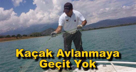 Kaçak Avlanmaya Geçit Yok