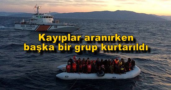 Kayıplar aranırken, başka bir grup kurtarıldı