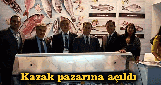 Kazak pazarına açıldı