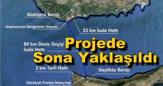 ?KKTC'ye Su Temin Projesi?nde Sona Yaklaşıldı