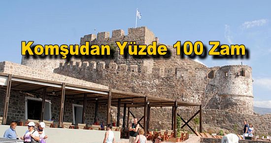 Komşudan Sınırda Vizeye Yüzde 100 Zam!