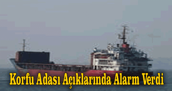 Korfu Adası Açıklarında Alarm