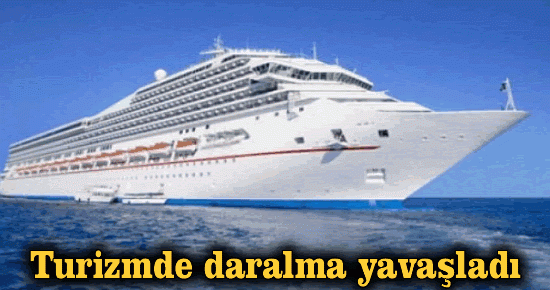 Kruvaziyer turizminde daralma yavaşladı