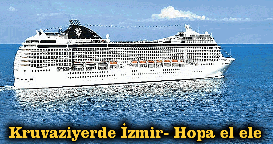 Kruvaziyerde İzmir-Hopa el ele