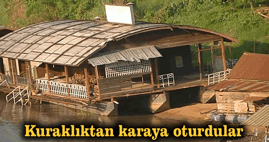 Kuraklıktn karaya oturdular