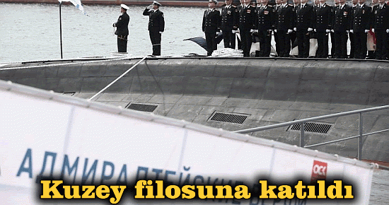 Kuzey filosuna katıldı