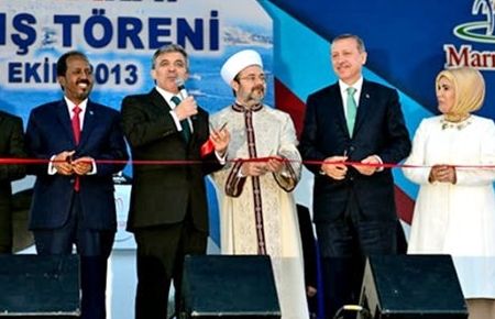 Marmaray dualarla açıldı