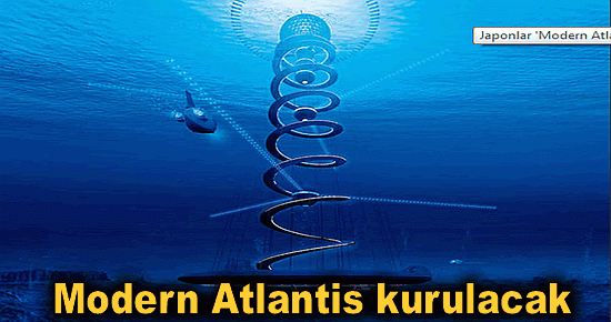 Modern Atlantis inşaa edilecek