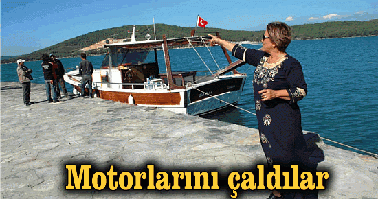 Motorlarını çaldılar