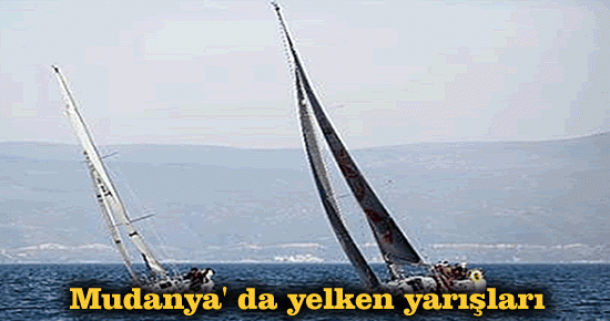 Mudanya' da yelken yarışları