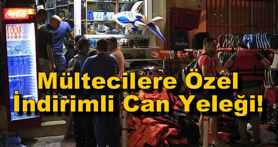 Mültecilere Özel İndirimli Can Yeleği!