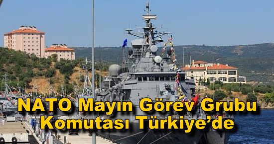 NATO Mayın Görev Grubu Komutası, Türkiye?ye Geçti