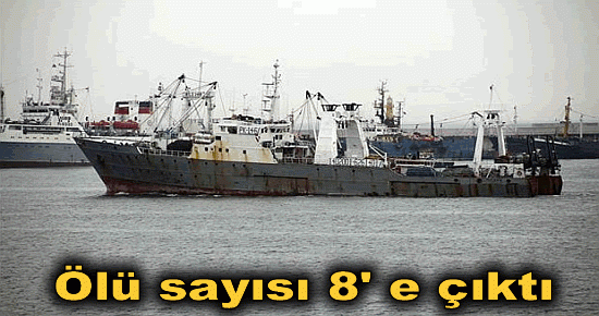 Ölü sayısı 8'e çıktı