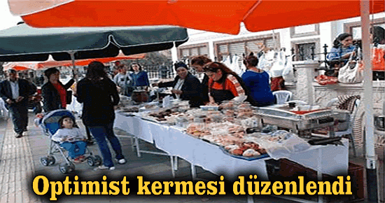 Optimist kermesi düzenlendi