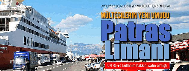 Patras Limanı Mültecilerin Yeni Umudu