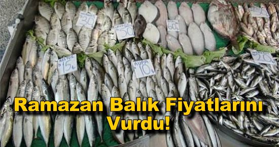 Ramazan Balık Fiyatlarını Vurdu!