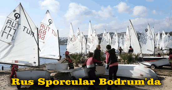 Rus Sporcular Bodrum'da